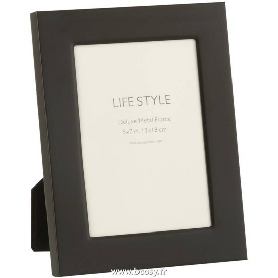 J-Line cadre cadres photo Jolipa J Line Jline Cadre Photo Bord Large 13X18 Metal Noir Medium