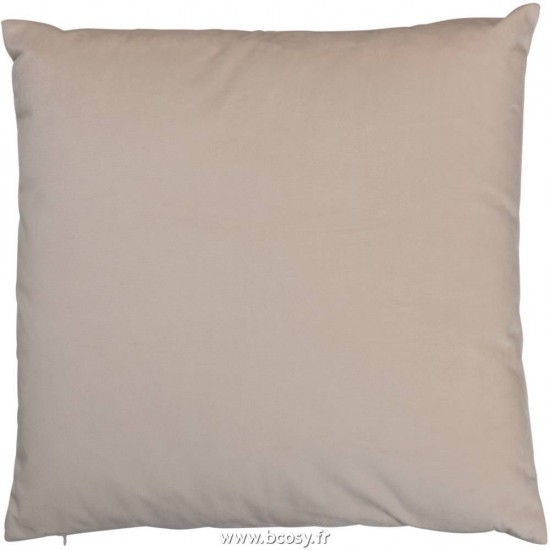 J-Line coussins Jolipa J Line Jline Coussin Carre Velours Creme