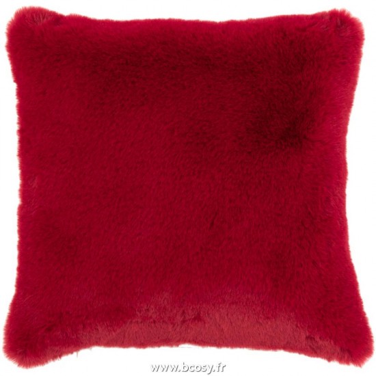 J-Line coussins Jolipa J Line Jline Coussin Cutie Polyester Rouge Carmin