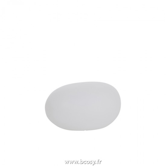 J Line Lamp Stone Outdoors Led Plastic Mix Large L80xB61xH46 cm Jline 20277 by Jolipa 20277