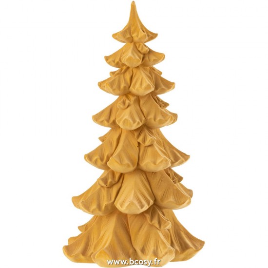 J-Line arbres sapins de noel sur pied Jolipa J Line Jline Sapin Poly Ocre Large
