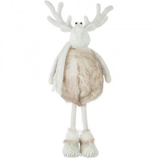 J-Line rennes caribous Jolipa J Line Jline Renne Debout Poly Beige Large