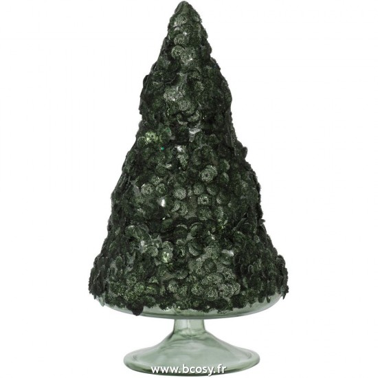 J-Line arbres sapins de noel sur pied Jolipa J Line Jline Sapin De Noel Givre Mat Vert Fonce Large