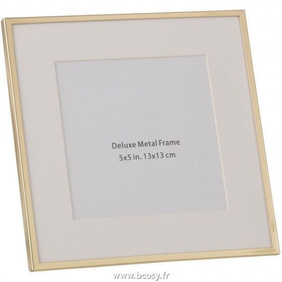 J-Line cadre cadres photo Jolipa J Line Jline Cadre Photo Passe Partout Bord Fn 13X13 Metal Or