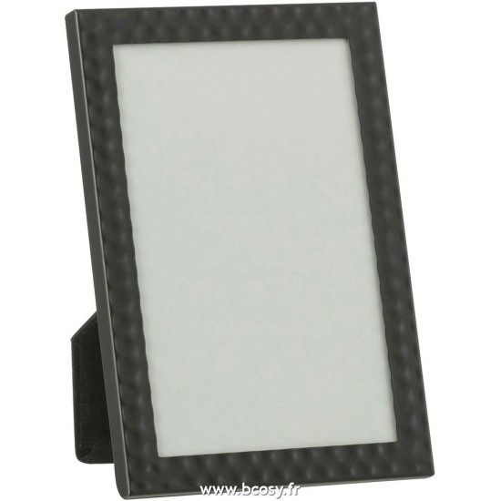 J Line Cadre Photo Bord Martele 15X20 Metal Noir Large L22xB2xH27 cm Jline 27406 by Jolipa 27406