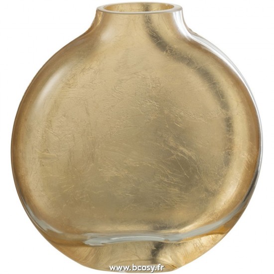 J-Line vases Jolipa J Line Jline Vase Miki Verre Transparent Or Small