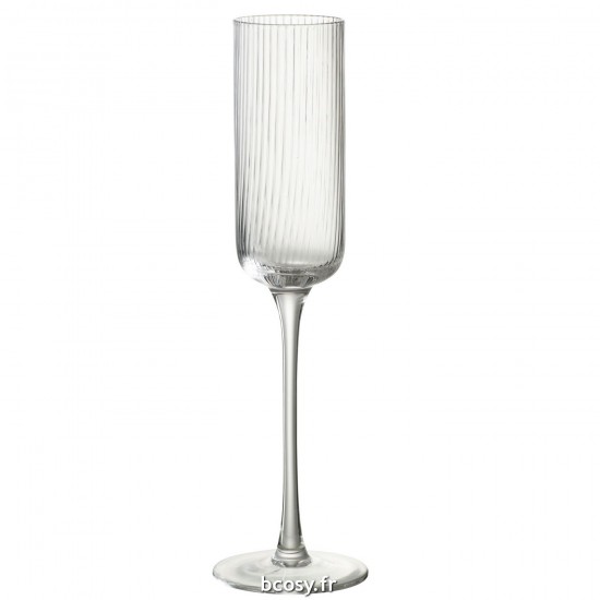 J-Line J Line flutes coupes à champagne Jolipa Verre A Champagne Louise Verre Transparent.