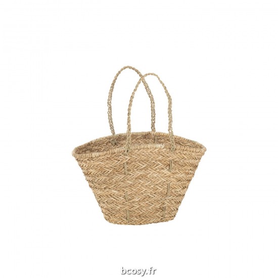 J Line Sac De Plage Anses Longues Jute Naturel L48xB30xH55 cm JLine 33260 by Jolipa 33260.