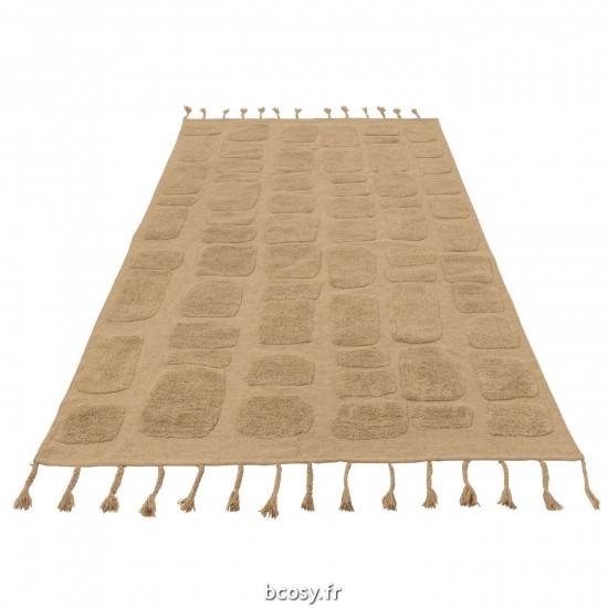 J-Line J Line textiles Jolipa Tapis Sidney Poly Beige.