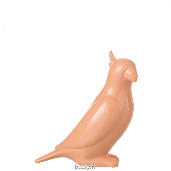 J-Line J Line animal animaux statuettes Jolipa Cacatoes Ceramique Peche.