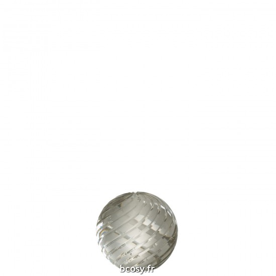 J Line Presse Papier Ondes Verre Transparent Medium JLine 36001 by Jolipa 36001.