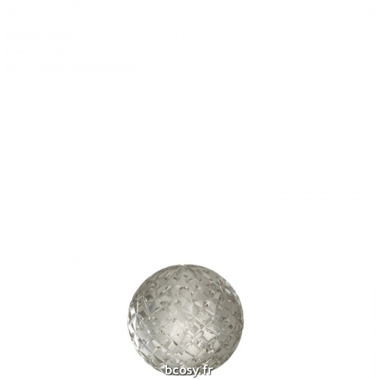 J Line Presse Papier Lose Verre Transparent Medium JLine 36004 by Jolipa 36004.