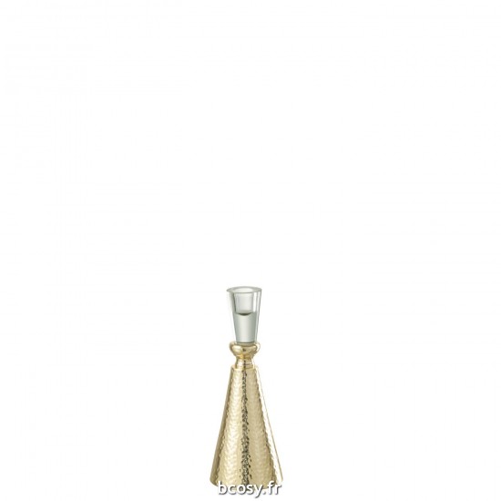 J-Line J Line chandeliers candélabres Jolipa Chandelier Tape Aluminium Ver Or Transparent Small.