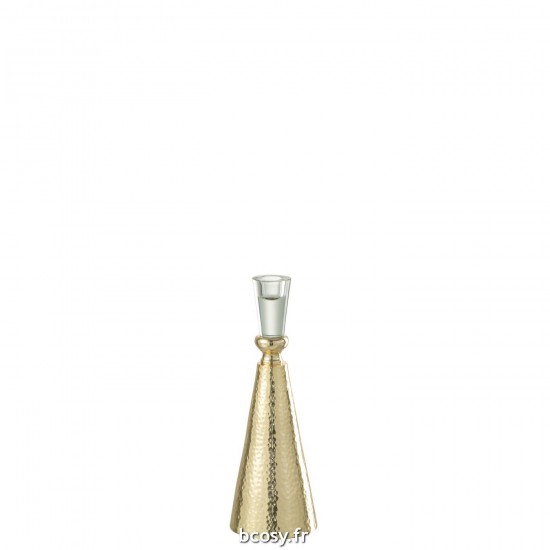 J-Line J Line chandeliers candélabres Jolipa Chandelier Tape Aluminium Ver Or Transparent Medium.