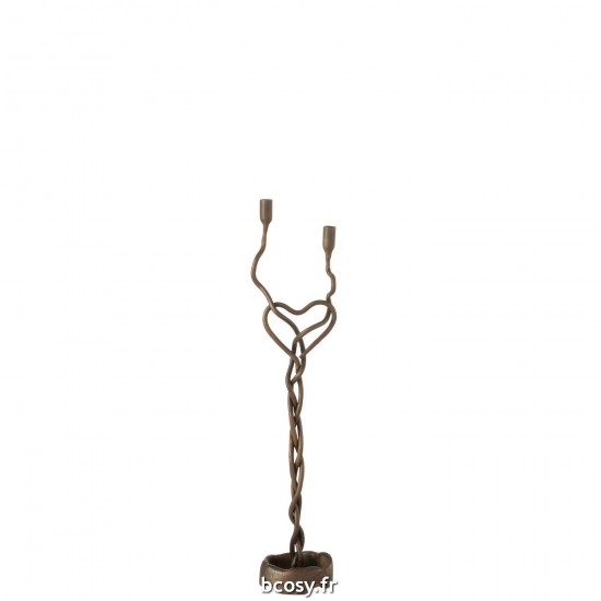 J-Line J Line chandeliers candélabres Jolipa Chandelier Holderin Fer Laiton Noir Or.