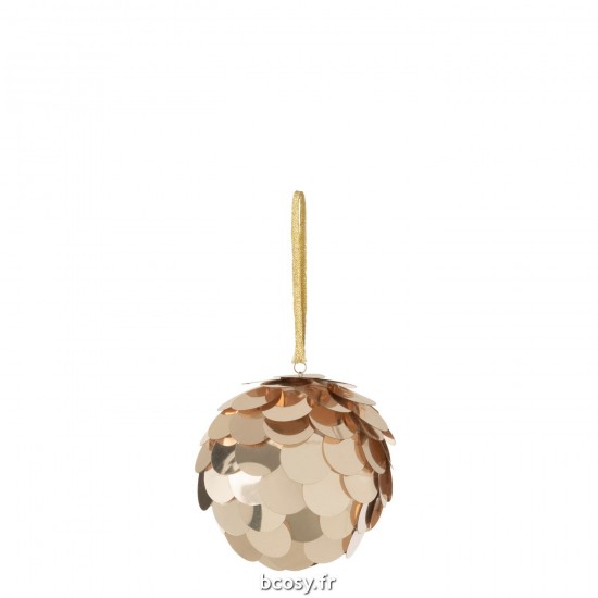 J Line Boule Suspension Sequin Plastique Champagne JLine 36891 by Jolipa 36891.