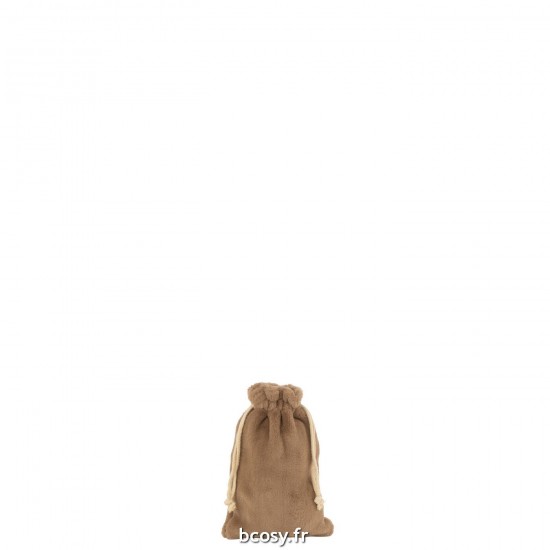 J Line Sac Noel Doux Textile Brun Small JLine 36948 by Jolipa 36948.