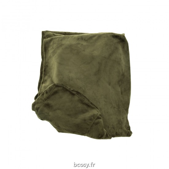 J-Line J Line housses de chaises baches de protection Jolipa Housse Fauteuil 9 Coussins Monaco Velours Xxl Vert.