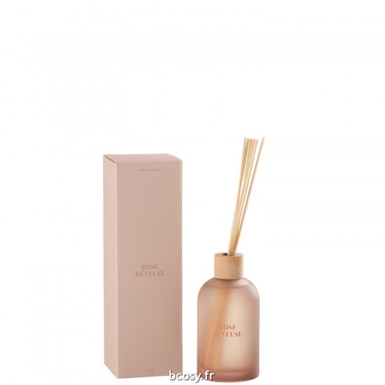 J-Line J Line diffuseurs de parfums Jolipa Diffuseur Accords Essentiels Rose Rêveuse 250Ml.