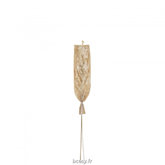 J-Line J Line fleurs séchées Jolipa Feuilles Sechees Naturel Small.