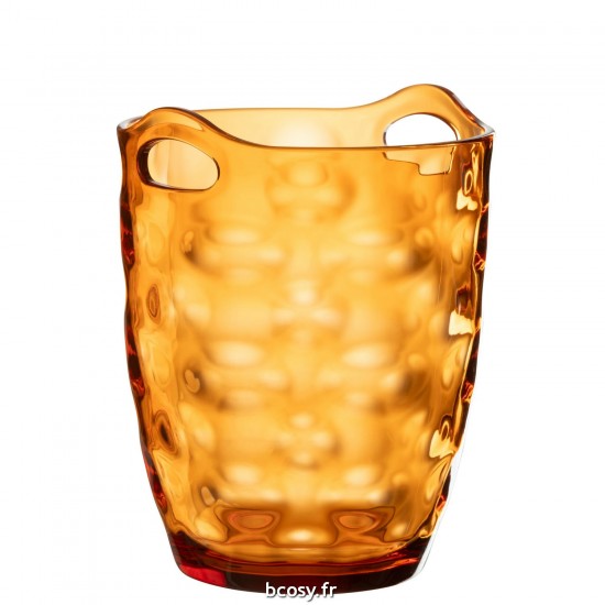 J Line Seau A Glace Leonard Plastique Orange JLine 43960 by Jolipa 43960.