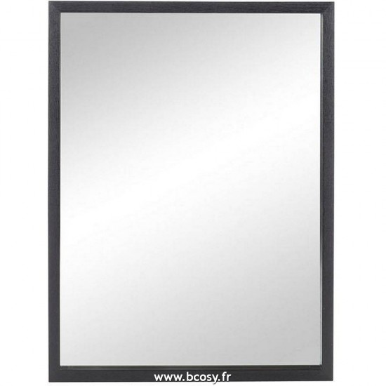 J Line Miroir Rectangulaire Bois Noir Jline 68114 by Jolipa 68114