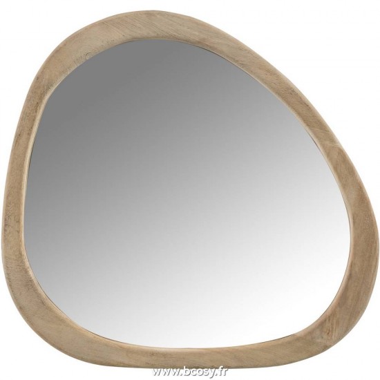 J-Line miroirs Jolipa Jline Miroir Irregulier Bois De Manguier Small