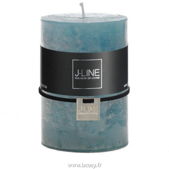 J Line Bougie Cylindre Azur M 48H Jline 93284 by Jolipa 93284