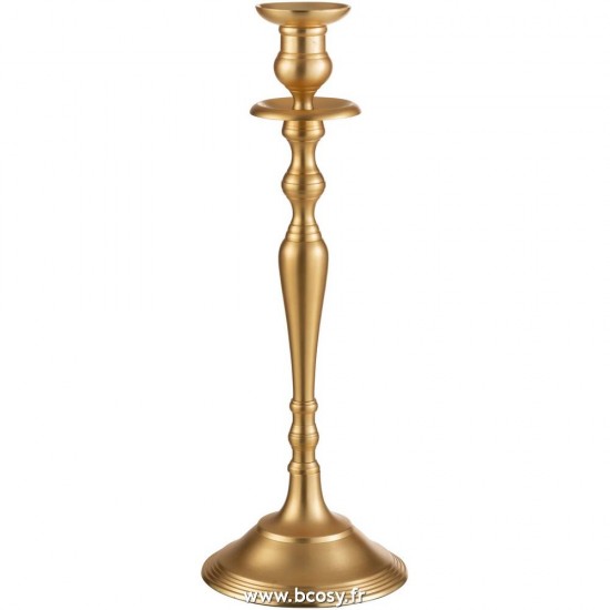 J Line Chandelier Classique Aluminium Mat Or Medium 45H Jline 96532 by Jolipa 96532