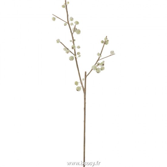 J-Line fleurs d'arbres Jolipa J Line Jline Branche Petites Pommes Plastique Mat Vert