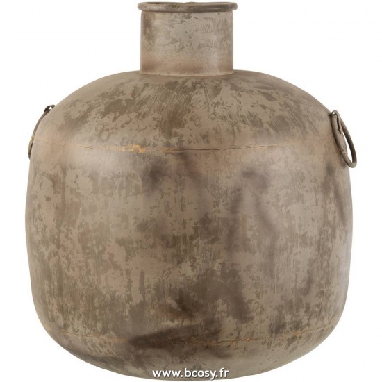 J-Line vases Jolipa J Line Jline Vase Antique Rond Marron Small