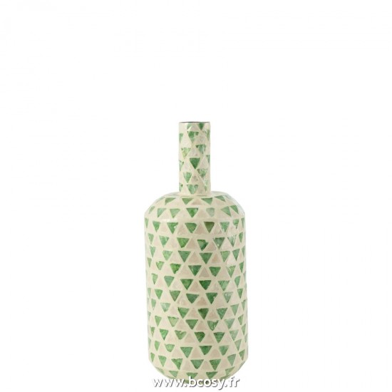 J-Line vases Jolipa J Line Jline Vase Nuye Goutte Mosaique Papier Vert