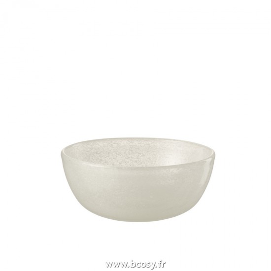 J-Line plats Jolipa J Line Jline Plat Lisboa Verre Blanc