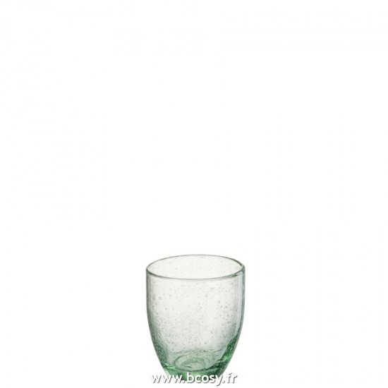 J-Line verres a d eau Jolipa J Line Jline Verre A Eau Lisboa Verre Vert Clair