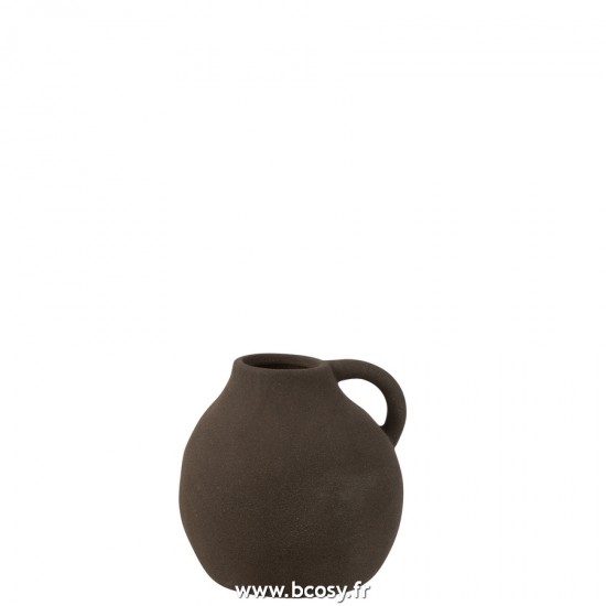 J-Line vases Jolipa J Line Jline Vase Cruche Ceramique Noir S