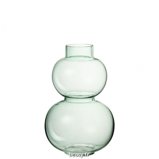 J-Line J Line vases Jolipa Vase Boule Verre Vert Small.