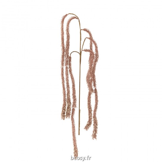 J-Line J Line branches d'arbres Jolipa Branche Pendant Paillettes Plastique Rose Clair.