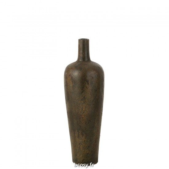J-Line J Line Grands vases Grand vase Vases hauts Vase haut. Jolipa Vase Victor Ciment Brun Medium.