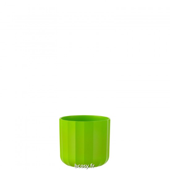J-Line J Line cachepots de fleur Jolipa Cachepot Summer Ceramique Vert Small.