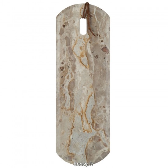 J-Line J Line planches à découper Jolipa Planche Rectangle Marbre Beige Large.