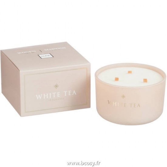 J-Line bougies parfumées Jolipa Jline Bougie Parfumee White Tea