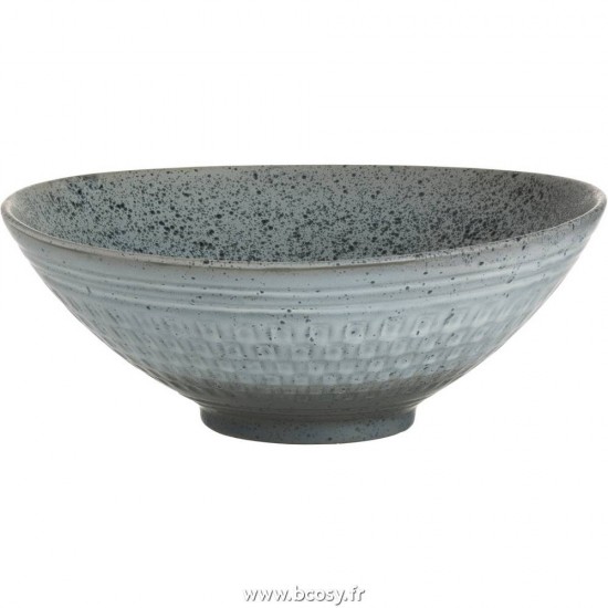 J-Line plats Jolipa Jline Coupe Motifs Ceramique Bleu