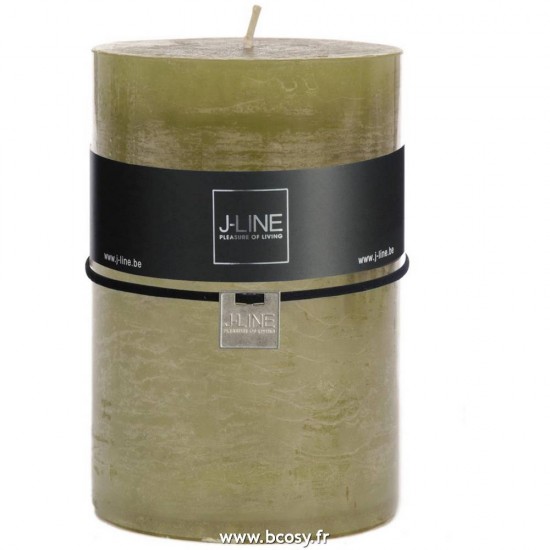 J-Line bougies cylindre Jolipa Jline Bougie Cylindre Herbe Xl 120H