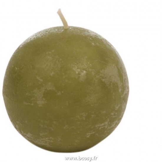 J-Line bougies Jolipa Jline Bougie Boule Herbe M 24H