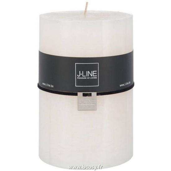J-Line bougies cylindre Jolipa Jline Bougie Cylindre Vanille Xl 120H