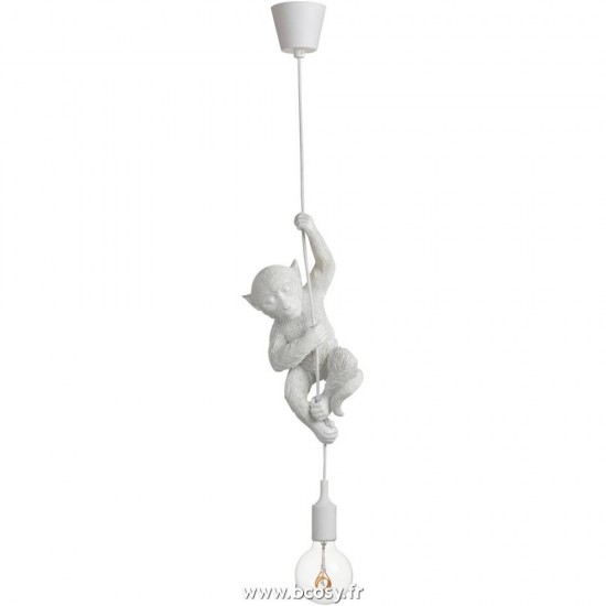 J-Line lampes suspendues suspensions pendantes Jolipa Jline Lampe Suspendue Resine Blanc