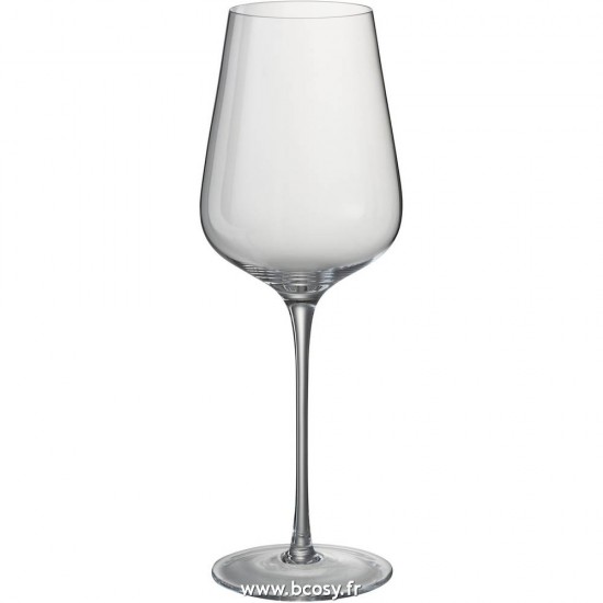J-Line verres a vin Jolipa Jline Verre A Vin Rouge Cristal Transparent