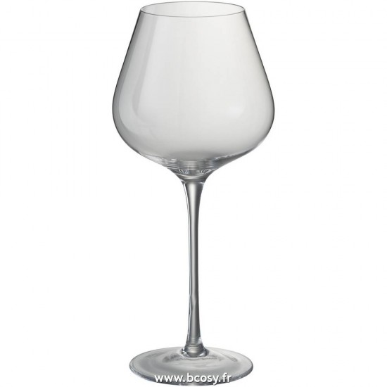 J-Line verres a vin Jolipa Jline Verre Bord Vin Blanc Cristal Transparent