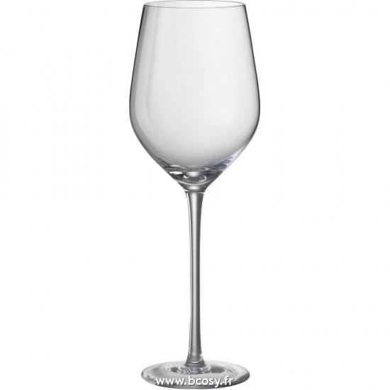 J-Line verres a vin Jolipa Jline Verre A Vin Rouge Tia Verre Transparent