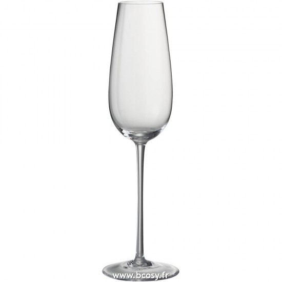 J-Line flutes coupes à champagne Jolipa Jline Verre A Champagne Tia Verre Transparent